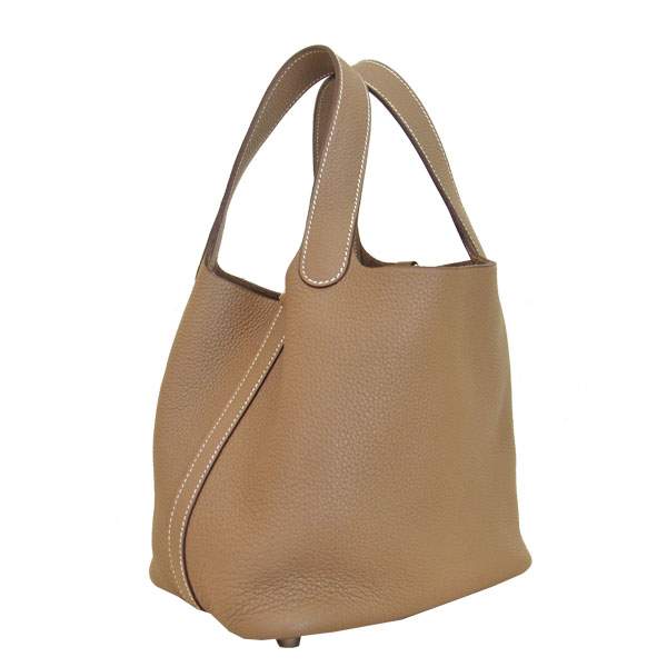 hermes Picotin PM Togo Leather apricot - Click Image to Close